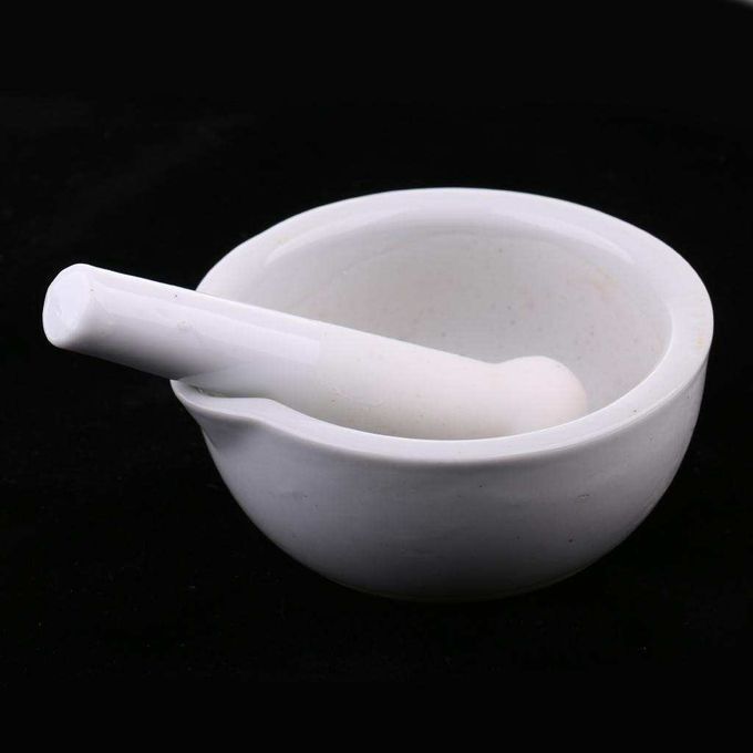 Mini 90mm Mortar And Pestle Set Herbs Nuts Mixing & Grinding Lab