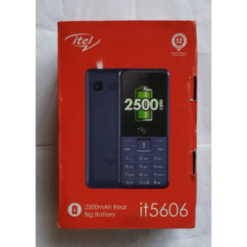 It5606 - 1.8" -Dual Sim - 2500mAh -Wireless FM,Facebook -Feature Phone - Dark Blue