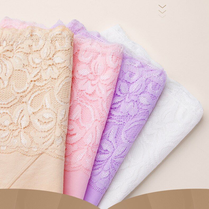 Women's Underwear 3Pcs/lot Anti Emptied Boyshort Laces Butt Lifter Pantie