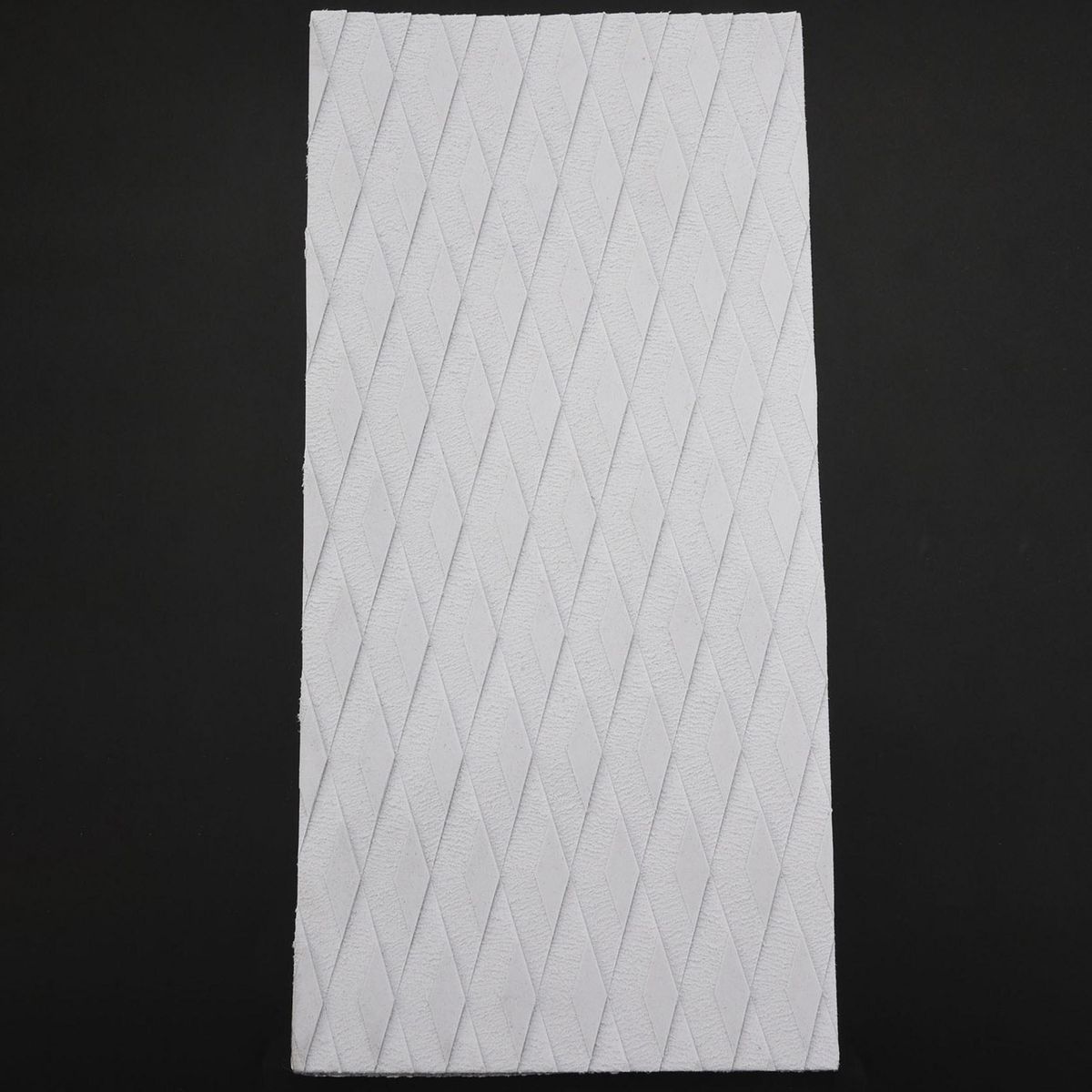 Surfboard Deck Traction Board Anti-Skid Pad Adhesive Anti-Skid Deck Pad for Boat DeckKayakingSurfboardVertical Paddle BoardSkimboards - White