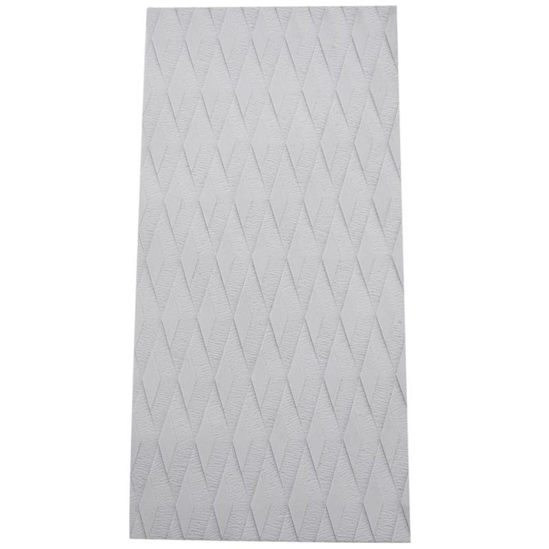 Surfboard Deck Traction Board Anti-Skid Pad Adhesive Anti-Skid Deck Pad for Boat DeckKayakingSurfboardVertical Paddle BoardSkimboards - White