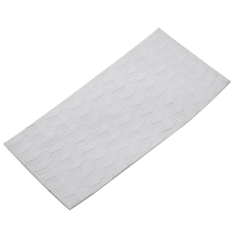 Surfboard Deck Traction Board Anti-Skid Pad Adhesive Anti-Skid Deck Pad for Boat DeckKayakingSurfboardVertical Paddle BoardSkimboards - White