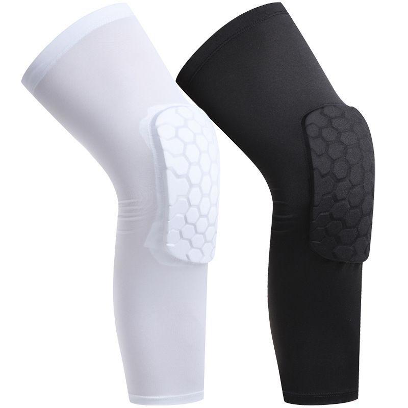 Sports Knee Pads Honeycomb Anti-collision Breathable Two