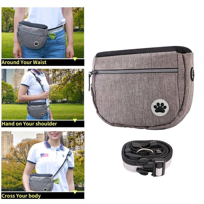 Dog Training Pouch Dog Walking Treat Holder Food Snack Storage Pouch