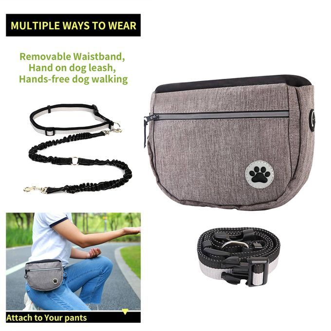 Dog Training Pouch Dog Walking Treat Holder Food Snack Storage Pouch