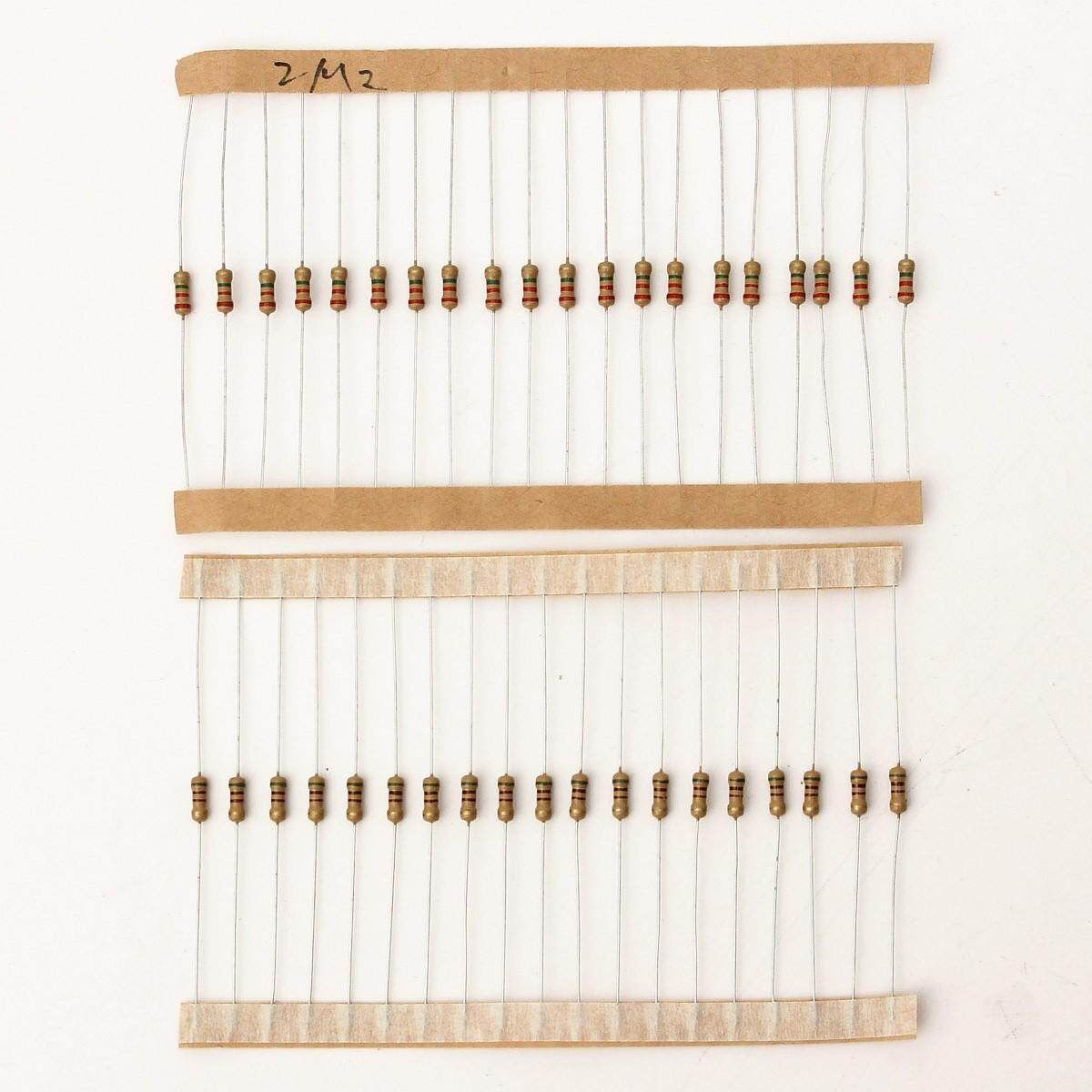 Details About 50value 1000pcs Carbon Film Resistor Assortment Kit 1/4w New