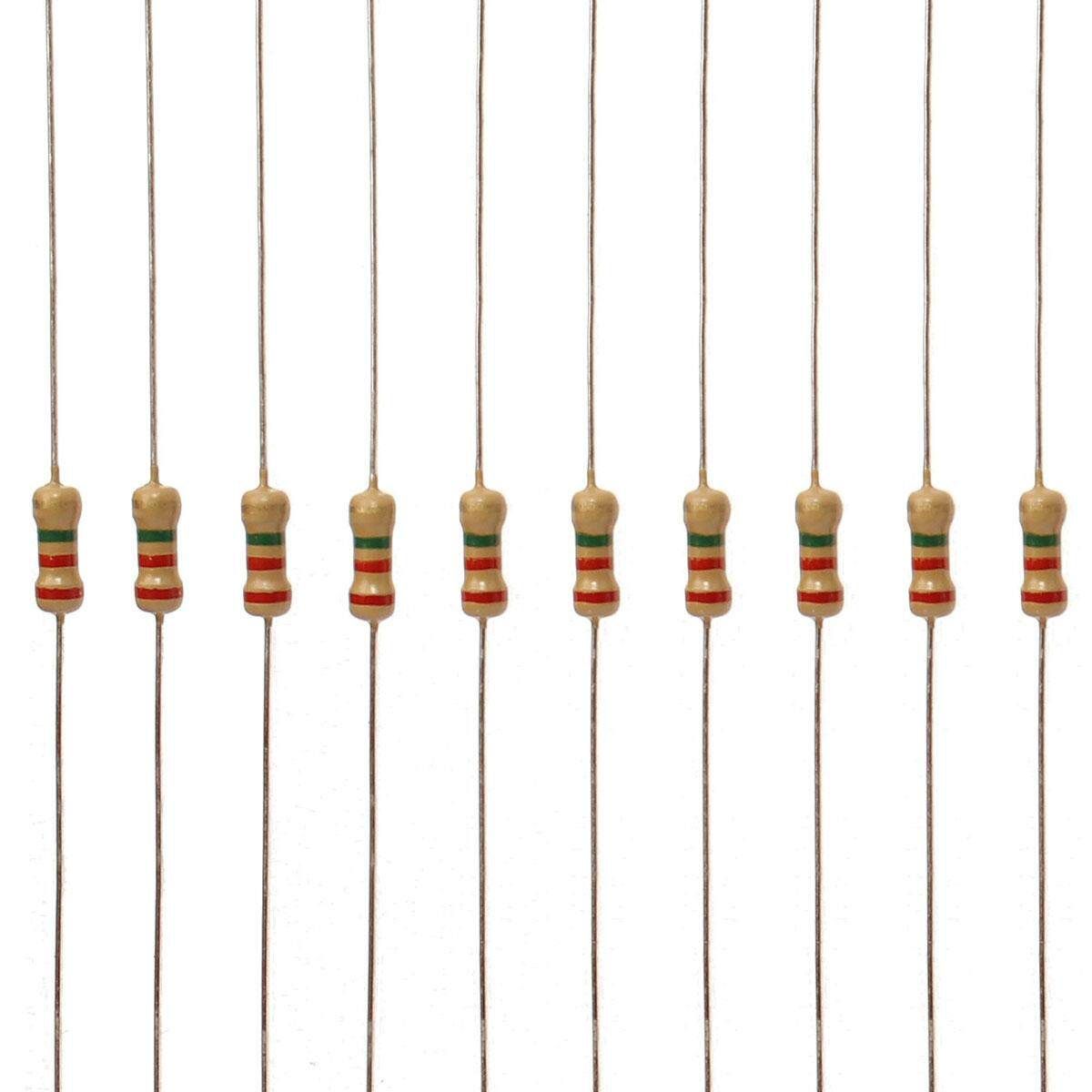 Details About 50value 1000pcs Carbon Film Resistor Assortment Kit 1/4w New
