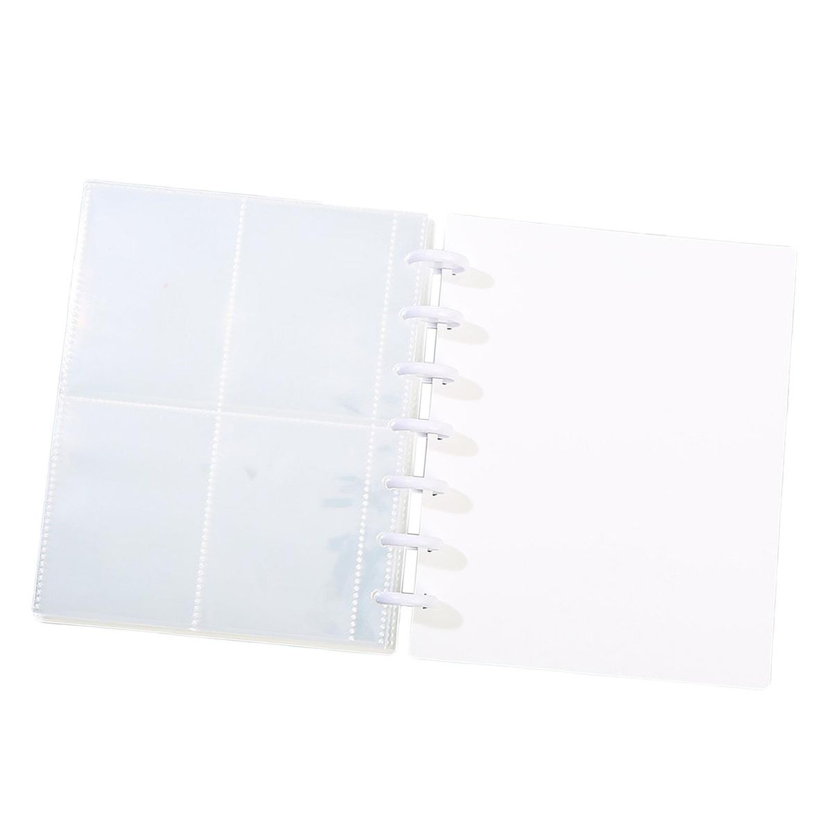 Portable 3 Inch Mini Photo Album Photocard Sleeve 7 White