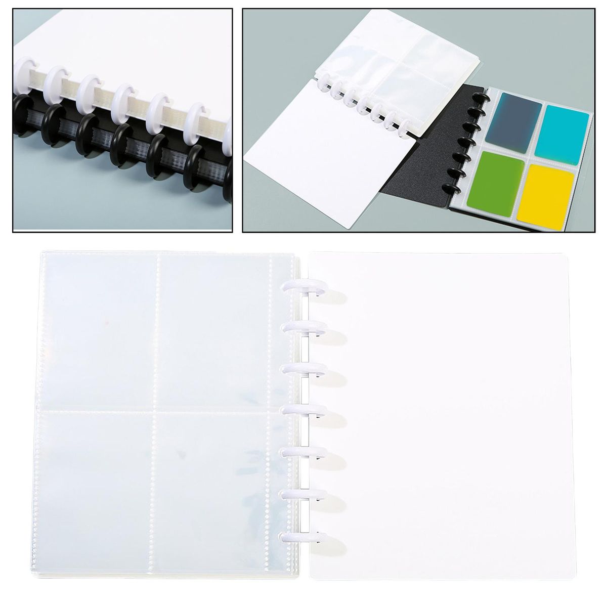 Portable 3 Inch Mini Photo Album Photocard Sleeve 7 White