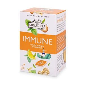Immune With Lemon, Ginger & Turmeric + Vit C - 20 Teabags