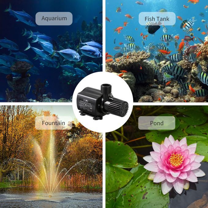 DECDEAL Brushless Water Pump Ultra-quiet DC12V Micro-Type 1