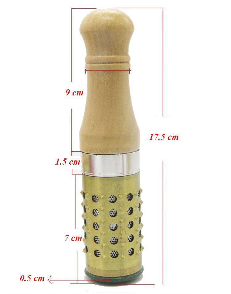Handle Moxibustion Copper Wooden Burner Stick Roll Massage Jade HANRIVER Pure Abdomen Moxa Moxibustion Portable Stick