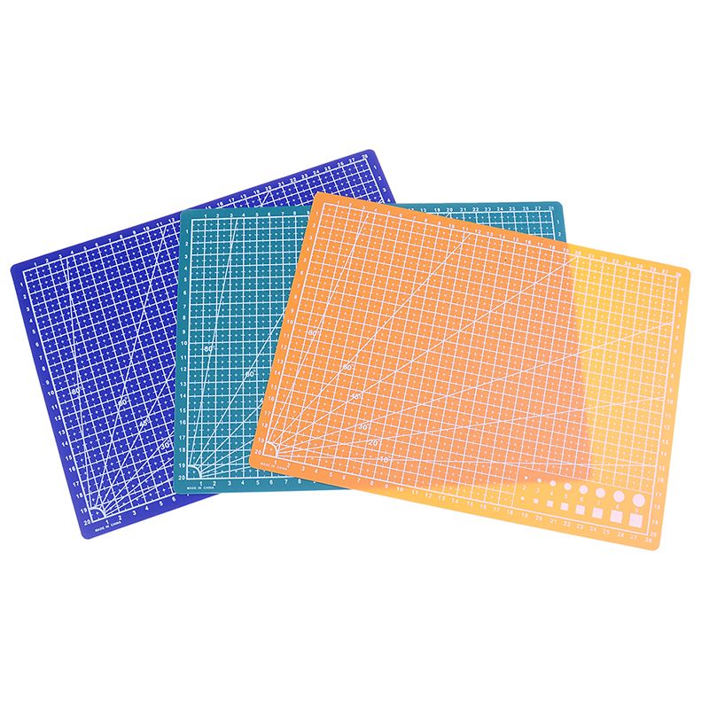 1pc 30*22cm A4 Grid Lines Self Healing Cutting Mat