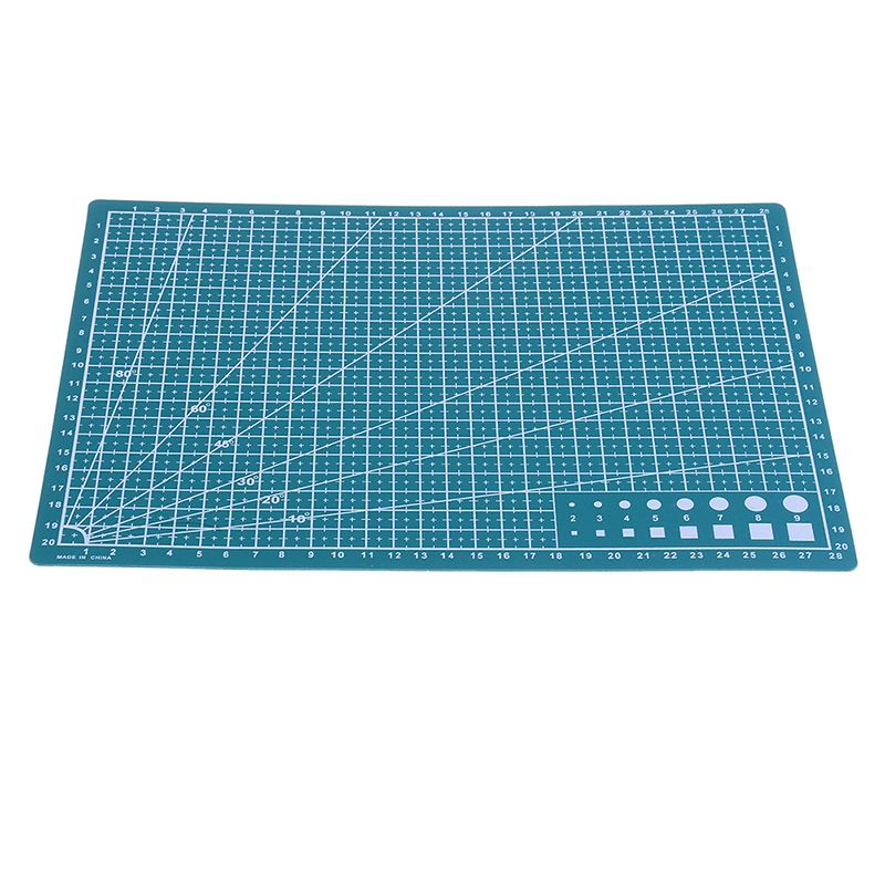 1pc 30*22cm A4 Grid Lines Self Healing Cutting Mat