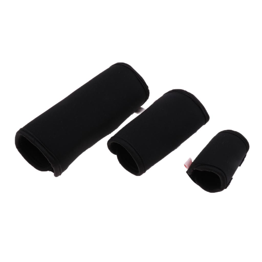 2pcs Pet Leg Brace Protector Dog Surgical Injury Fixed Black S