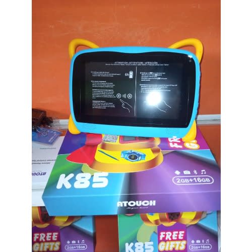 Atouch Educational Kids Tablet   -16GB ROM - 2GB RAM -7" Display & Wi-fi With Zoom Support