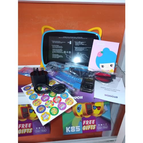 Atouch Educational Kids Tablet   -16GB ROM - 2GB RAM -7" Display & Wi-fi With Zoom Support