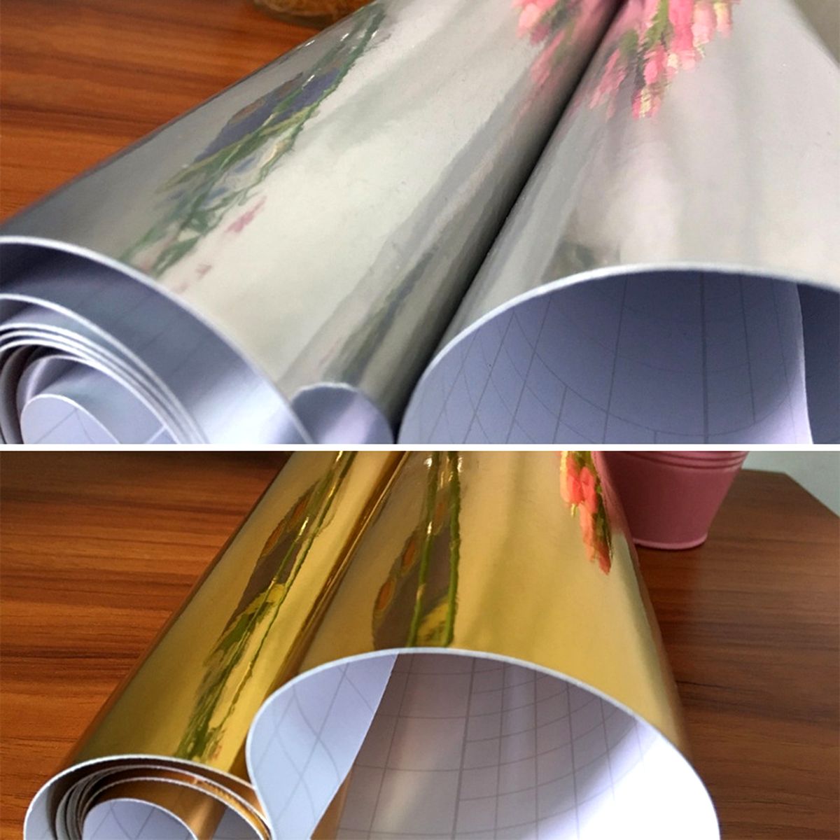 Adhesive Vinyl Sheet 30 X 100cm/12 X 40in Easy To Cut &