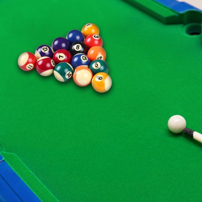 38MM Children Billiards Table Balls Set Resin Small