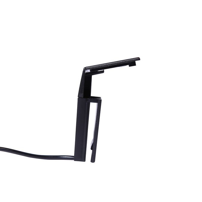12 LED Clip On Clamp Lamp For Small Aquarium Fish Tank 5W 220V EU Plug Black
