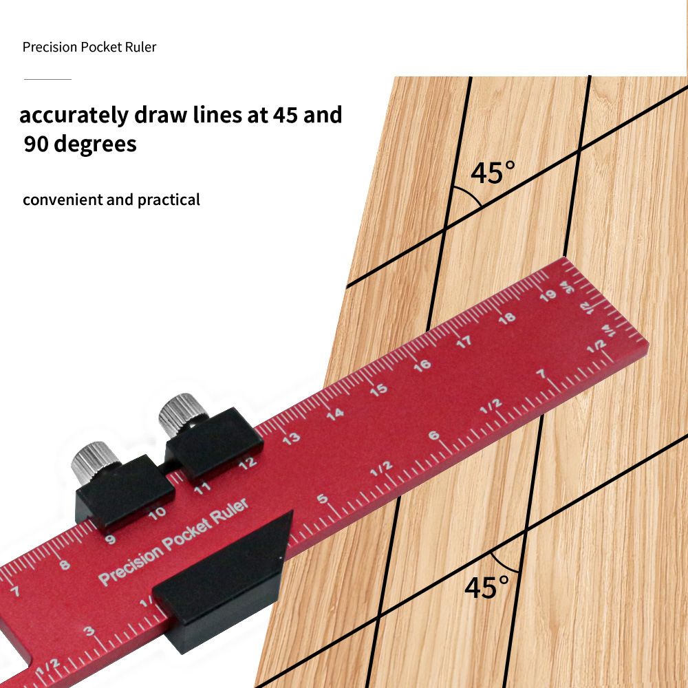 Set Of 3 Woodworking Scriber Positioning Scribing Gauge