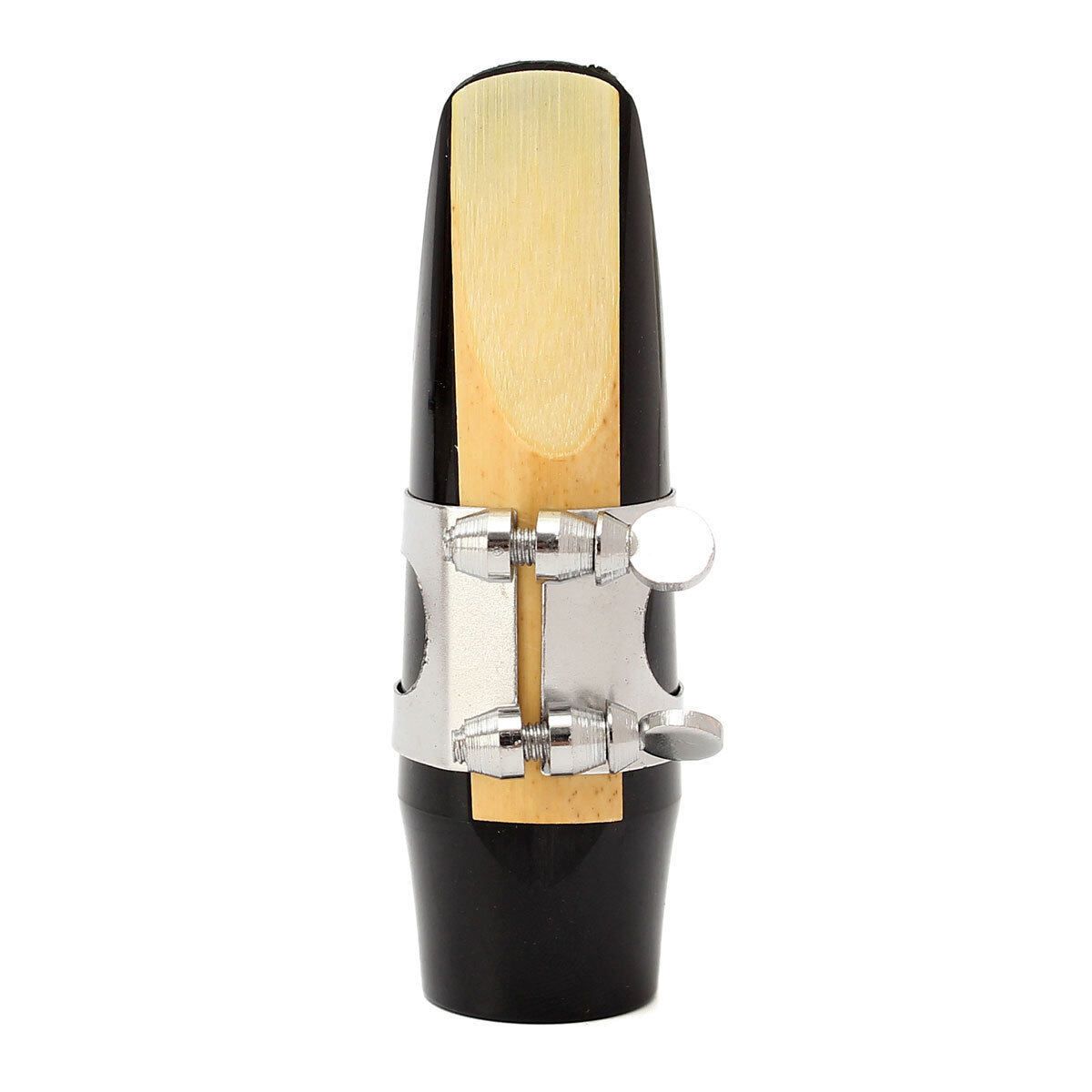 2 Alto Sax Saxophone Mouthpiece With Cap Buckle Reed Pads Cushions Silver Clip Alto Saxophone Head