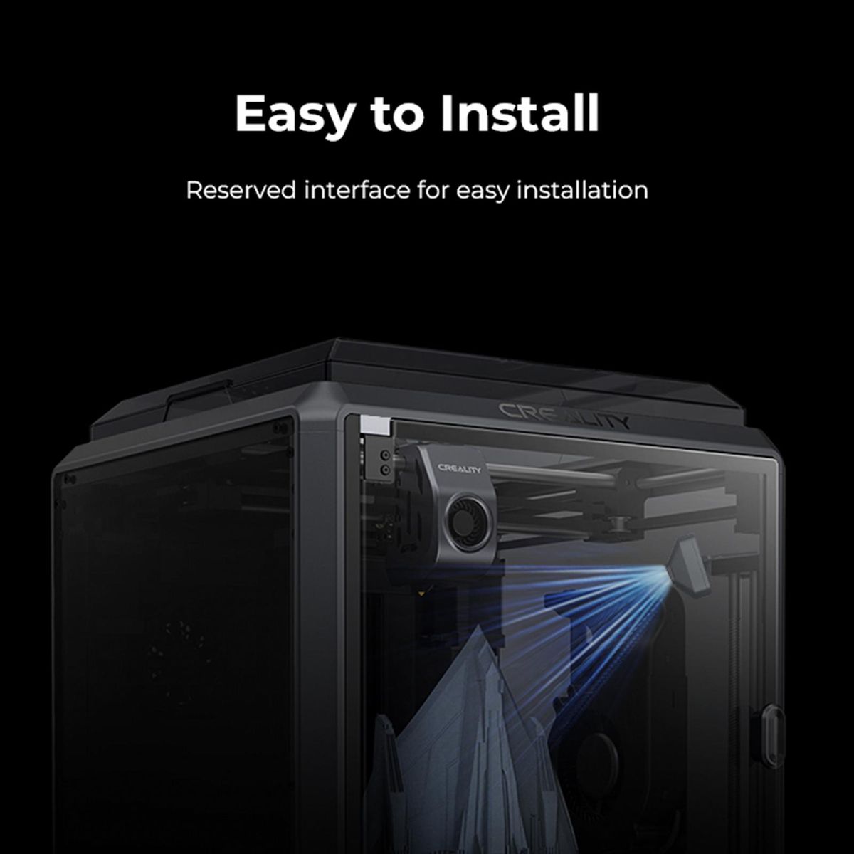 Creality  K1 AI Camera Control Intelligent Assistant Support Real Time Viewing and HD Quality Time-lapse Filming Suitable for K1 / K1 Max 3D Printers
