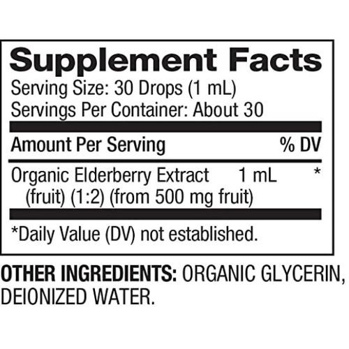 Elderberry Liquid Drops 30 Ml