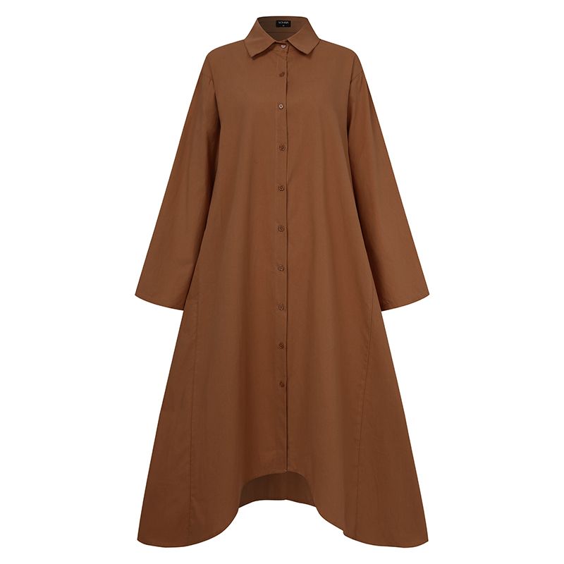 Large Size Dress For Women Plus Size Shirt Dress
