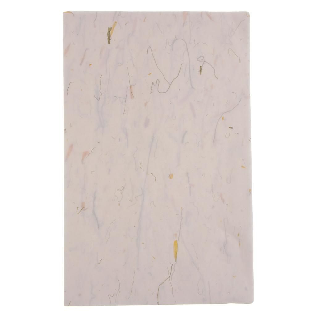 10Pcs Handmade Rice Paper Washi Paper Stationery Paper Blue  Style