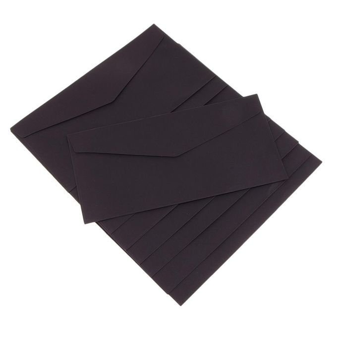 Kraft Paper Envelopes Mailers Shipping Bags Easy-to-seal For Black