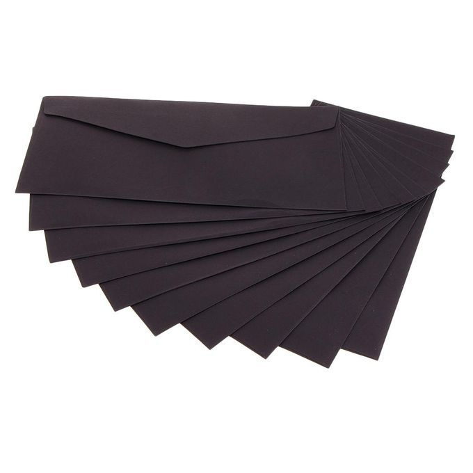 Kraft Paper Envelopes Mailers Shipping Bags Easy-to-seal For Black