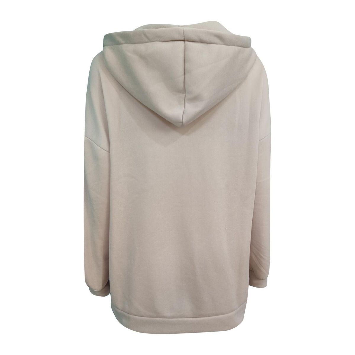 Women's Solid Color Hoodie Zipper Long Sleeve Sweatshirts Pockets Long