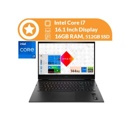 Omen 16 Gaming 11th Gen Intel Core I7,16gb, 512gb Ssd,6gb Nvidia Rtx3060,16.1",windows 11