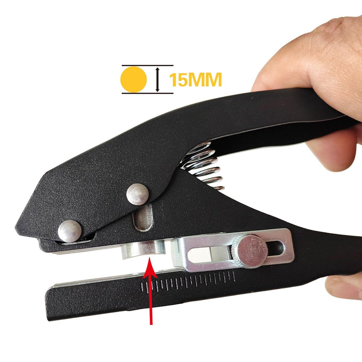 Hole Puncher Heavy Duty Paper Punch Handheld Hole Punch