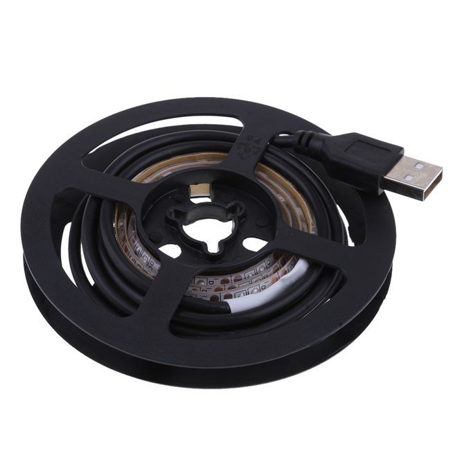 TV Background Light 5V USB LED Strip Light SMD 0.5M 6000K Warm White