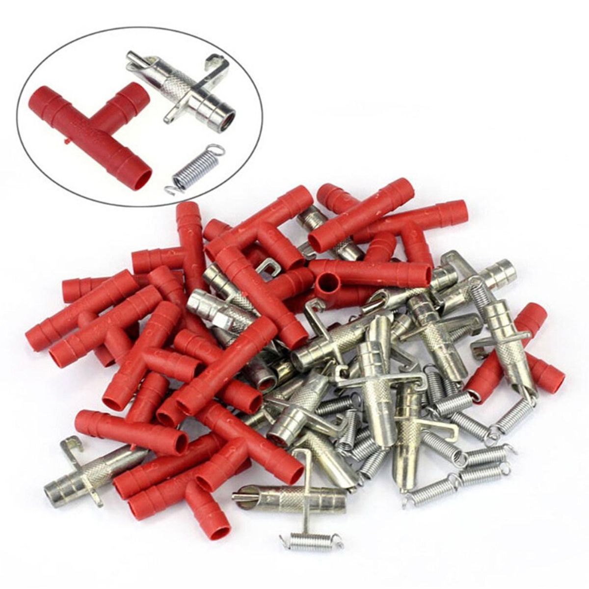 30 PCS Automatic Rabbit Feeder Waterer Bunny Rodent