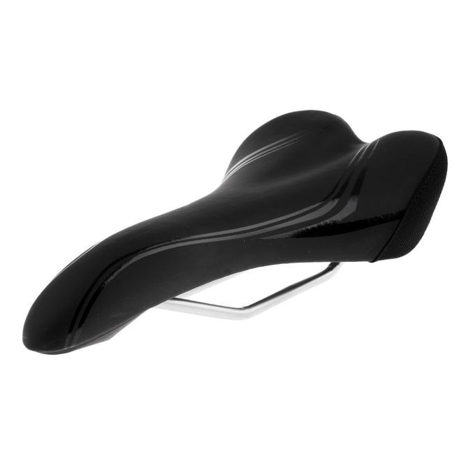 PU Leather Road Bike Saddle MTB Soft Seat Curve Shape Saddle Bicycle