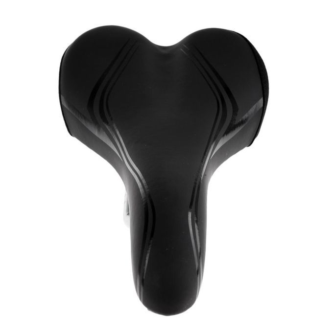 PU Leather Road Bike Saddle MTB Soft Seat Curve Shape Saddle Bicycle