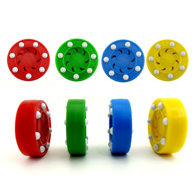 Durable Roller Hockey Puck Pucks Training High Performance Slider Red