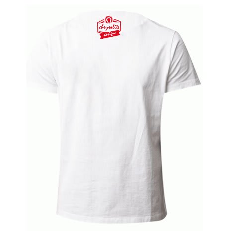 Focus Print Tshirt - White