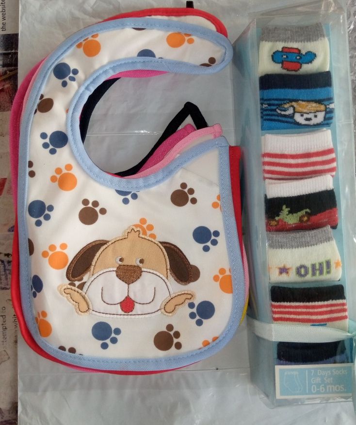 Bib 6 In 1 And 7 In 1 Socks Gifts Sets For Boy