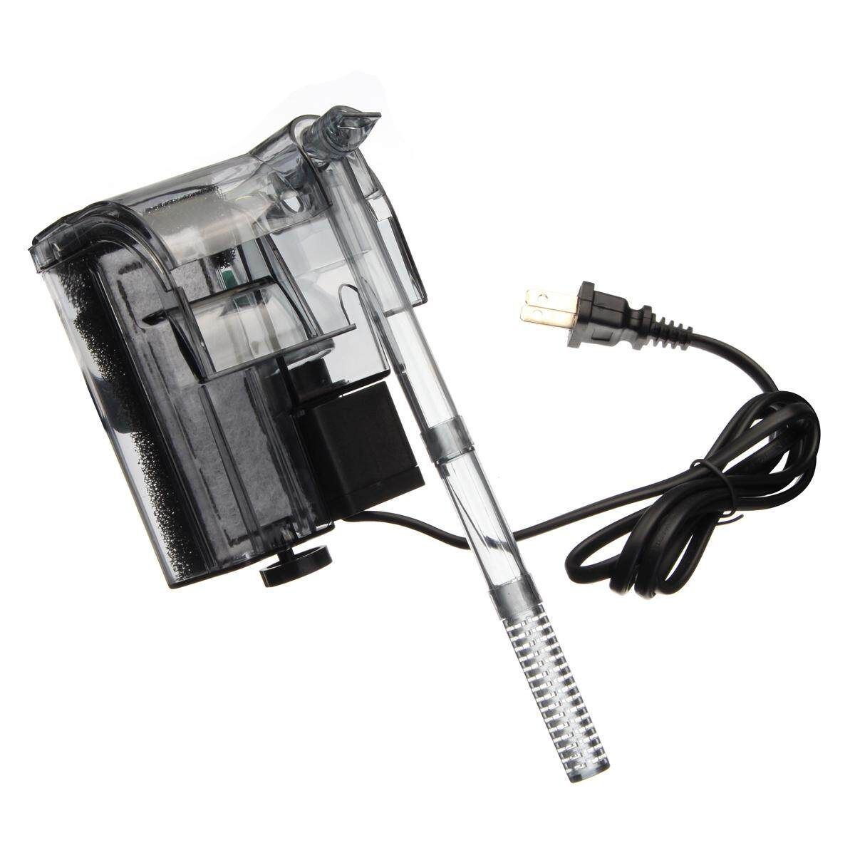 Aquarium Fish Tank Filter Hang On External Waterfall Fliter Self Priming Filter L L / 4.5w With Water Free Function