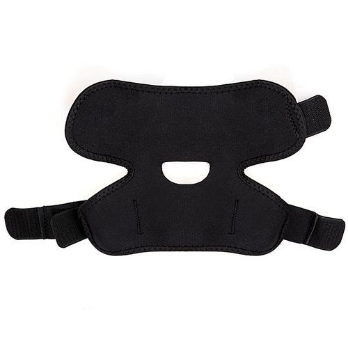 Adjustable Ankle Support Pad Protector Elastic Brace Guard Support Football Basketball ( Black )