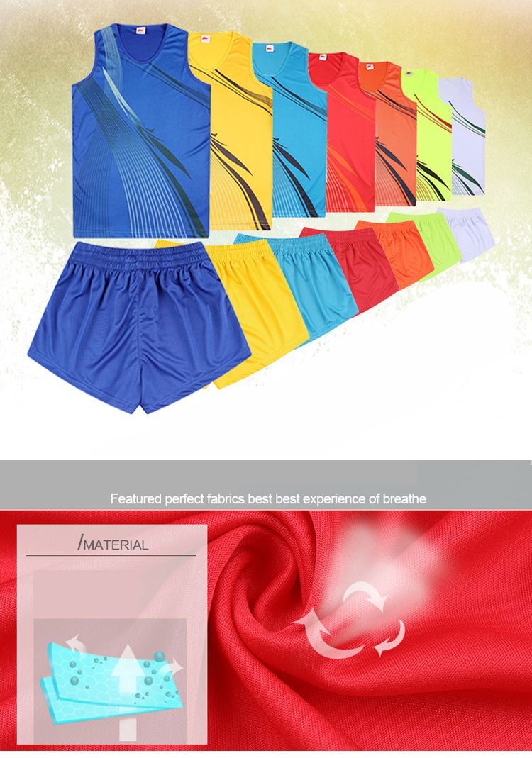 Men Women Sleeveless Track Suit Vest Shorts Tank Tops Sets