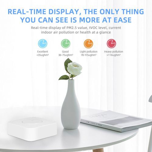 Tuya WiFi Intelligent Air Housekeeper 6-in-1 Air Quality Monitor