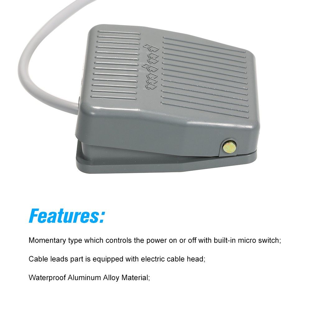 Treadle Foot Switch Electric Power SPDT TFS-201 Pedal Switch