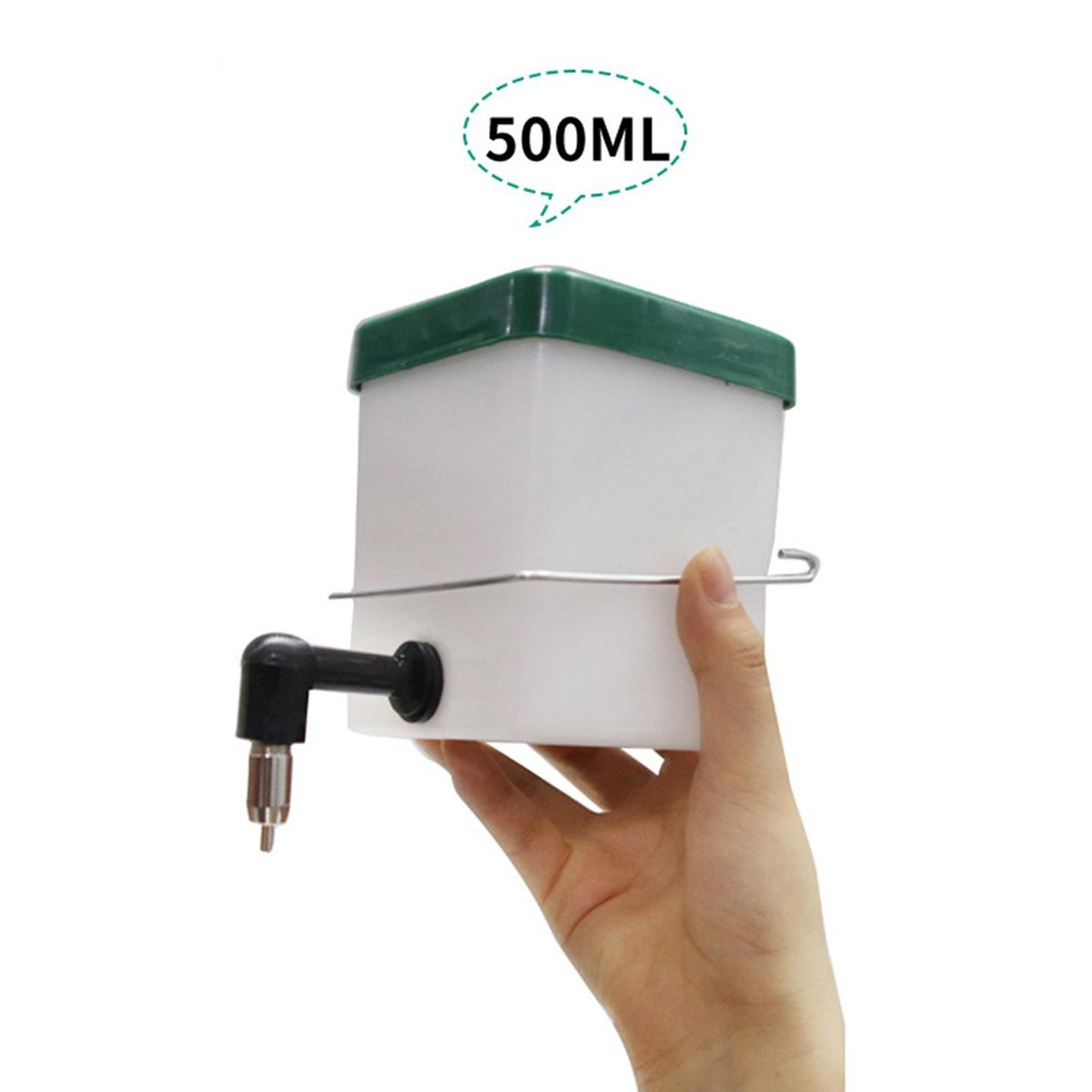 2Pcs  Rabbit Automatic Drinker Cage Waterer Water