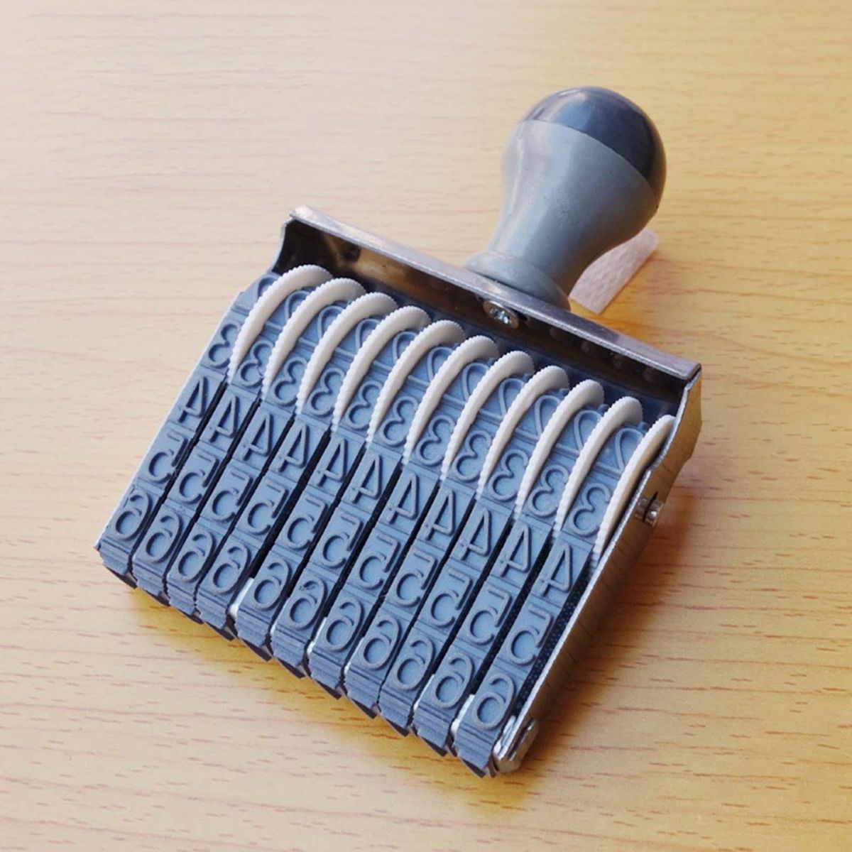 Rubber Number Stamp 11 Digit Accs Date Stamper For Planner