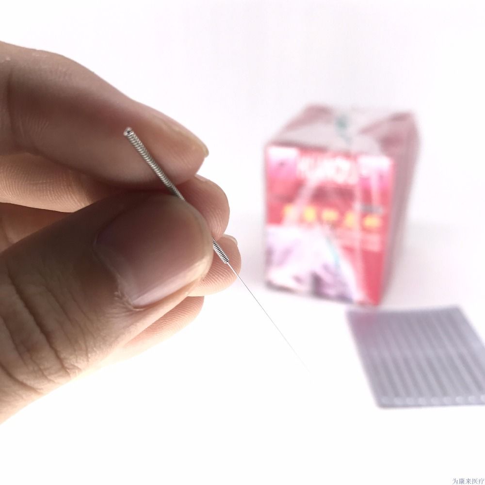 Needle Per Single Boxes Use HuanQiu For ZhenJiu Acupuntura Disposable Sterile Needle 100pcs 5 Pack Acupuncture